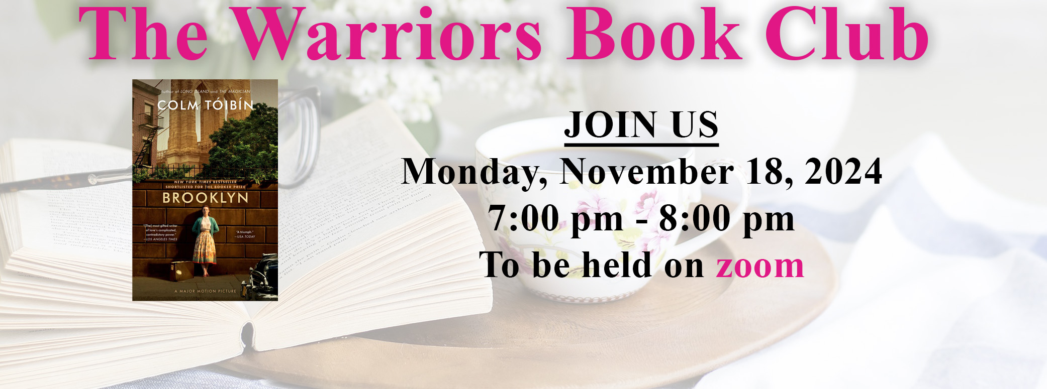 the warriors book club_11.18.24