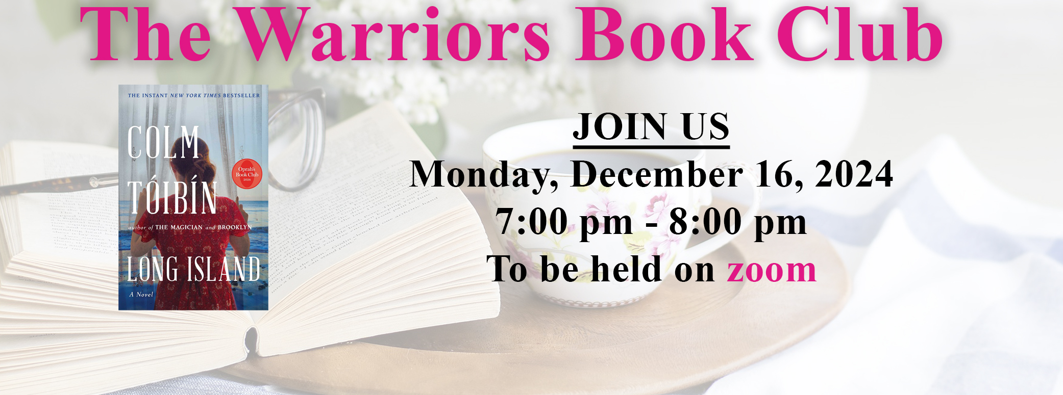 the warriors book club_12.16.24